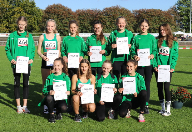 Erfolgreiche U16-Mädchen: Platz 5 beim Westfälischen DJMM-Finale